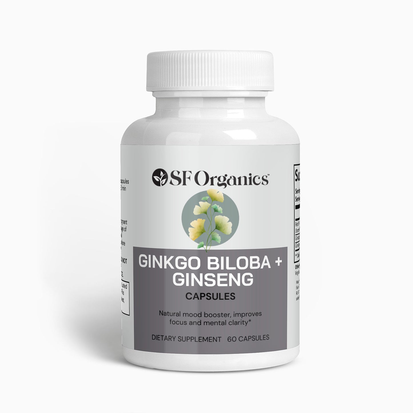 Ginkgo Biloba + Ginseng (60 caps)