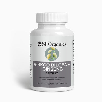 Ginkgo Biloba + Ginseng (60 caps)
