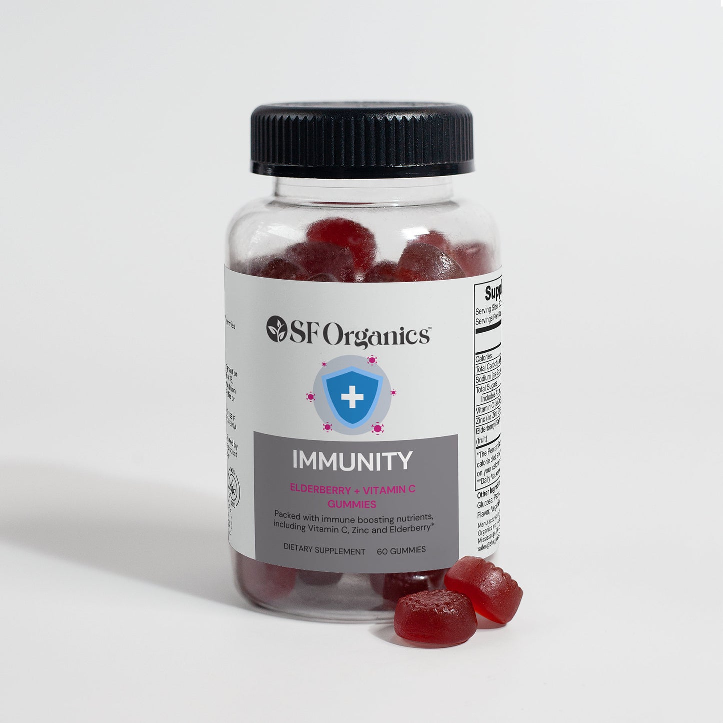 IMMUNITY Elderberry & Vitamin C Gummies