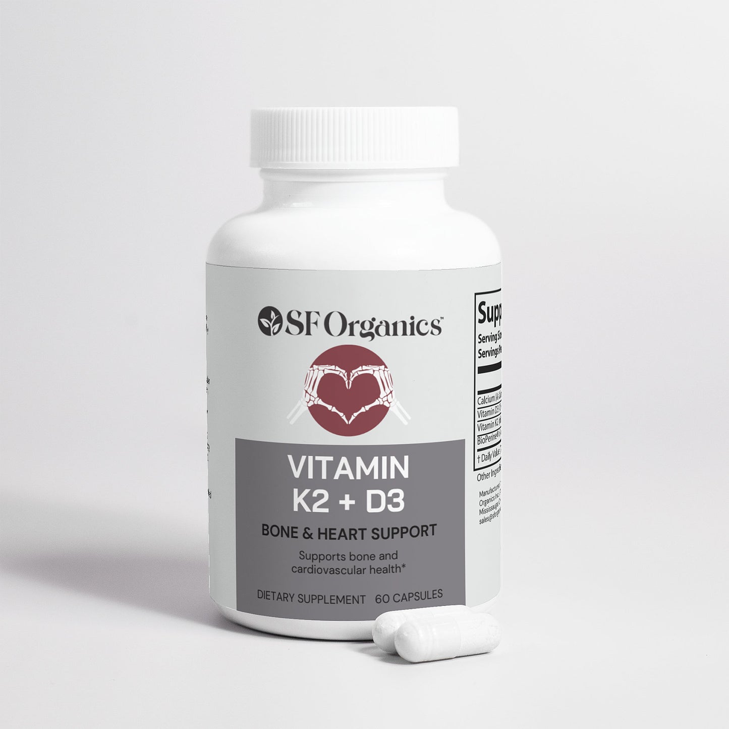 Vitamin K2 + D3 (Bone & Heart Support)