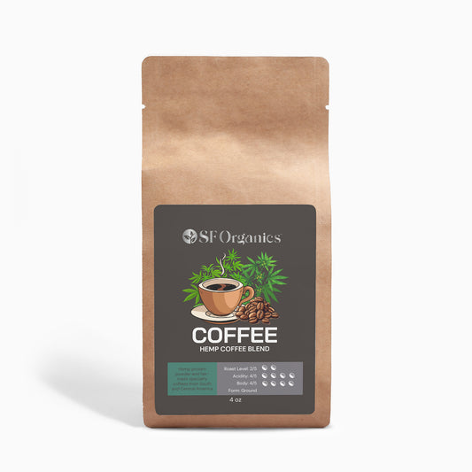 Organic Hemp Coffee Blend -  4oz