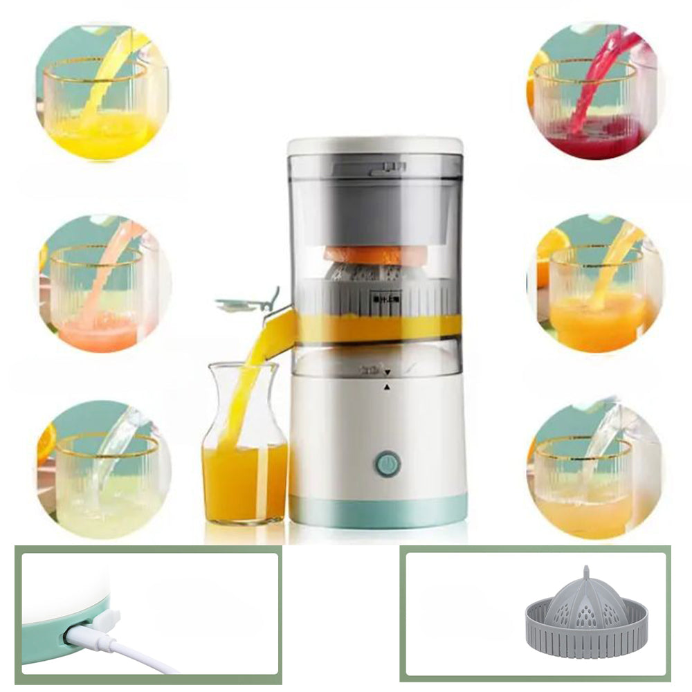 Portable Electric Juicer Multifunctional Household Juice Machine - USB Rechargeable_5