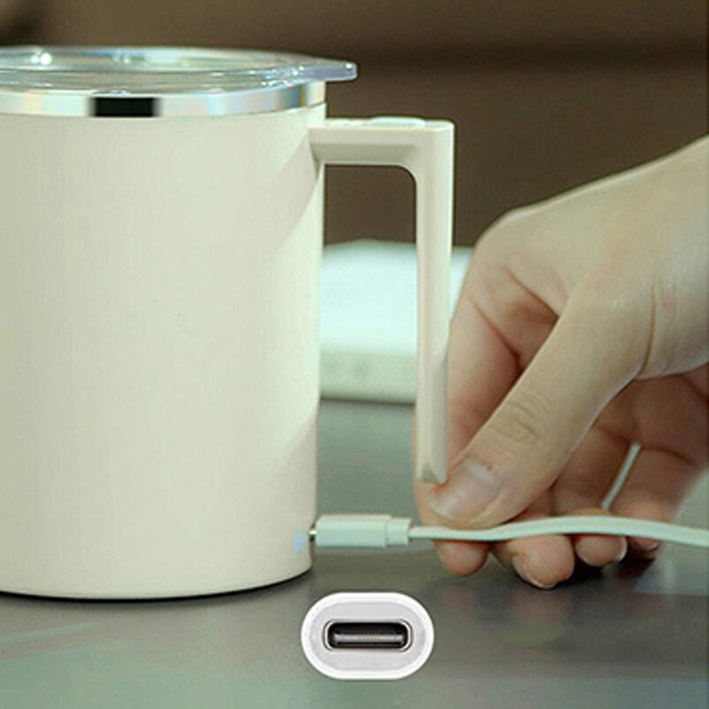 Double Layer Automatic Magnetic Self Stirring Mug (USB Rechargeable)_11